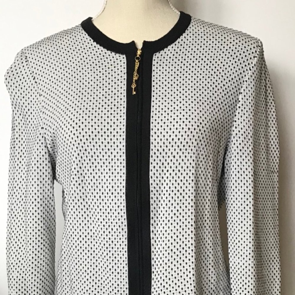 St. John Sport Polka Dot Jacket